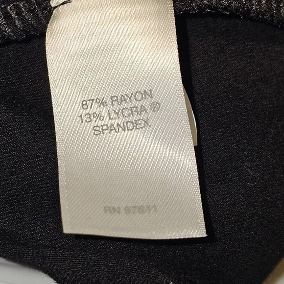 J Jill Wearever Collection Womens Black Forward Seam Slim Ankle Pants 3X - Picture 4 of 4